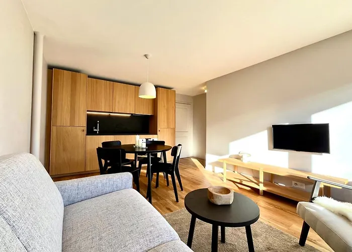 Bright With Terrace In